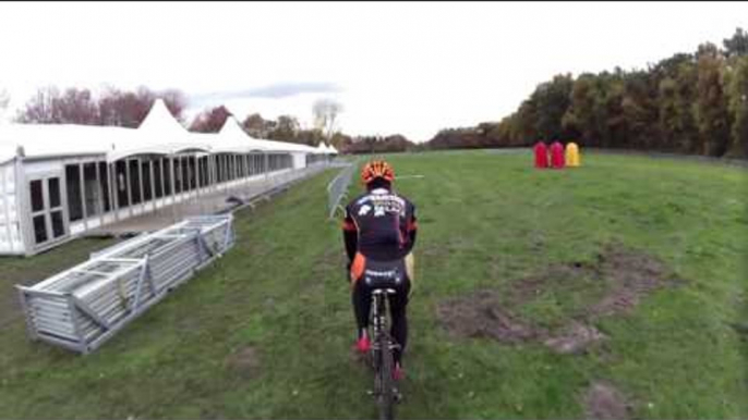 On board camera - Course preview of the 2015 Cyclo-cross European Champs