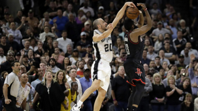 382-Year-Old Manu Ginobli SAVES Game 5 with OT Block from Behind