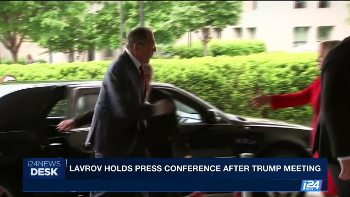 i24NEWS DESK | Lavrov holds press conference after Trump meeting | Wednesday, May 10th 2017