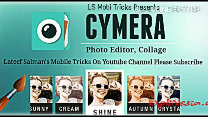 Cymera Photo Editing Application