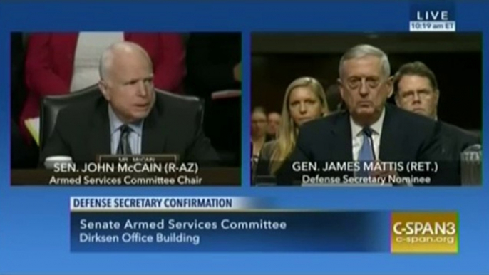 Defense Secretary Nominee General James Mattis Testifies at Confirmation Hearing-y-2cXpjr