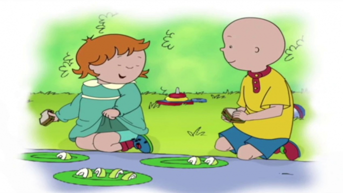 Caillou FRANÇAIS - Caillou fête la Saint-Valentin dessin animé complet