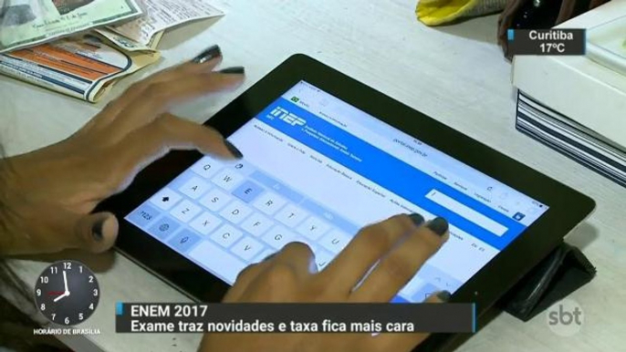 Enem 2017: Inscrições começaram nesta segunda-feira e vão até o dia 19 de maio