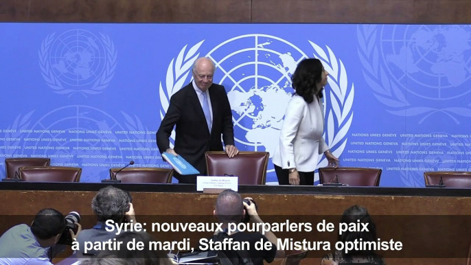 Syrie : nouveaux pourparlers de paix à partir de mardi