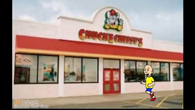 Caillou goes to Chuck E Cheed gets grounded