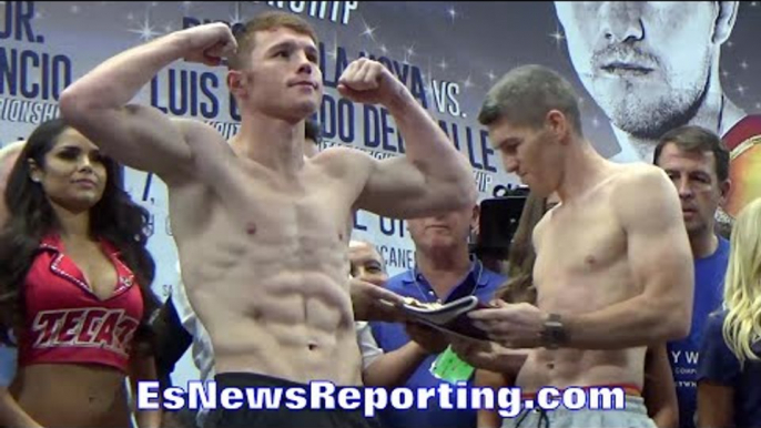 SAUL ALVAREZ IS SHREDDED!! RIPPED!! BOTH CANELO & LIAM SMITH IN PHENOMENAL SHAPE!!