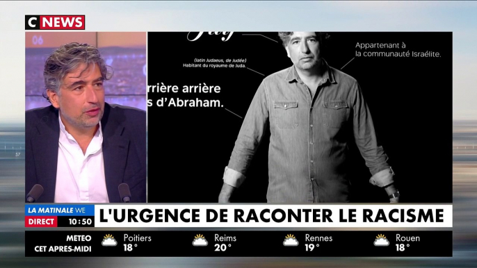 Alexandre Amiel parle du racisme sur CNEWS