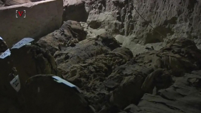 17 Mummies Found at Burial Site in Egypt