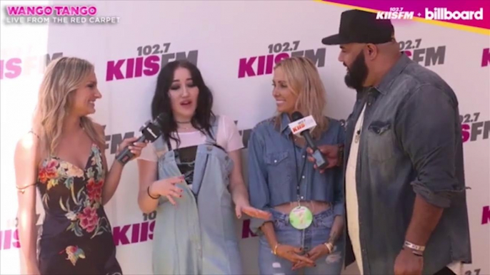 Noah Cyrus Talks Wango Tango Pre-Show Prep With Miley Cyrus, Tish Cyrus Crashes Interview | Wango Tango