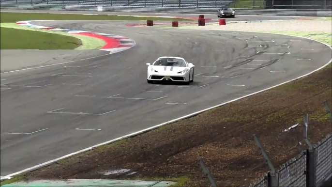 LOUD Ferrari 458 Speciale - Accelerations on th