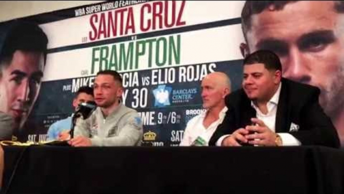 CARL FRAMPTON A REMATCH WITH SANTA CRUZ LEE SELBY AND GARY RUSSELL