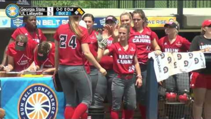 2016 Sun Belt Softball Championship, Game 5: UL Lafayette vs. Georgia State Highlights