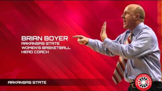 Sun Belt Basketball Media Teleconference: Arkansas State Head Coach Brian Boyer