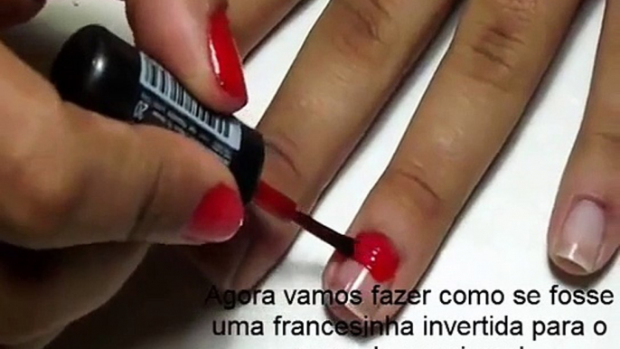 Christmas Nail Art - Unhas de natal - Uñas navideñas - Nail Paint Art