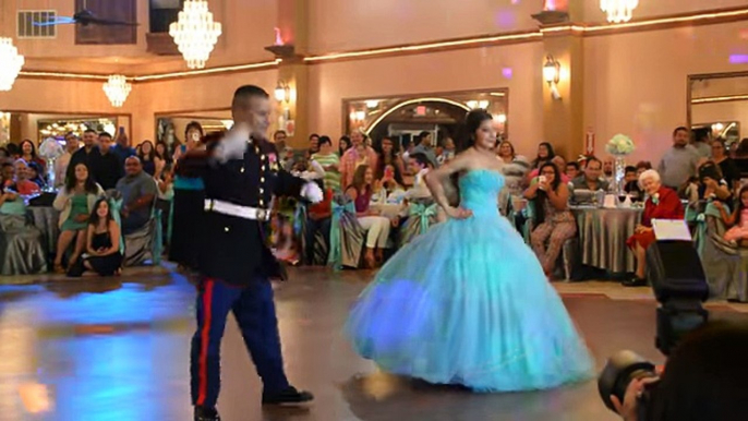 Jasmine's quinceanera best (USMC) Father/daughter