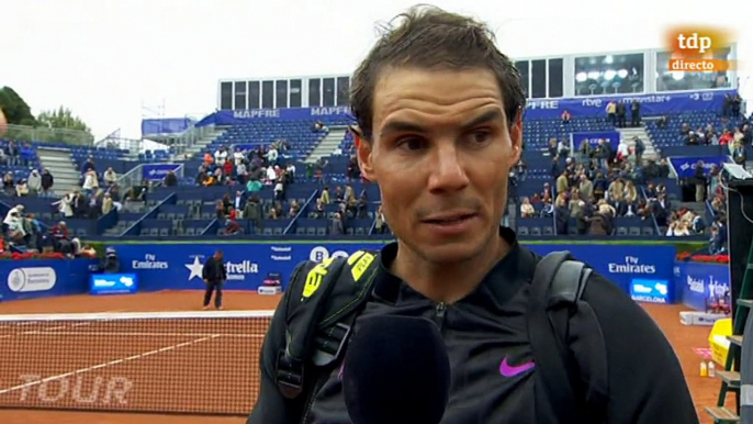 Rafael Nadal Post-match interview / R2 Barcelona Open 2017