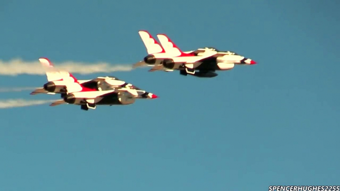 U.S.A.F. Thunderbirds @ AVIATION NATION 2014