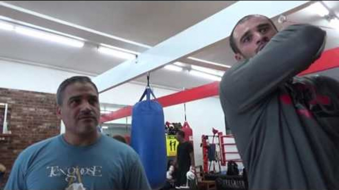 NEW BOXING STAR AT GOOSSEN GYM IAGO KILADZE EsNews Boxing