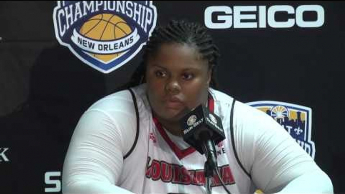 2017 Sun Belt Conference Women's Basketball Championship: Game 2 Press Conference Louisiana vs ULM