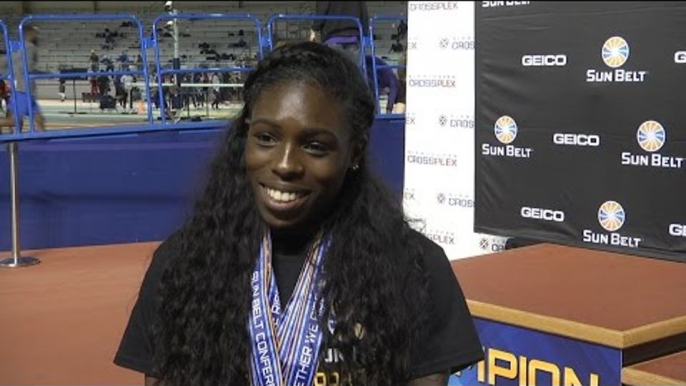 2017 Sun Belt Conference Indoor Track and Field Women's Recap