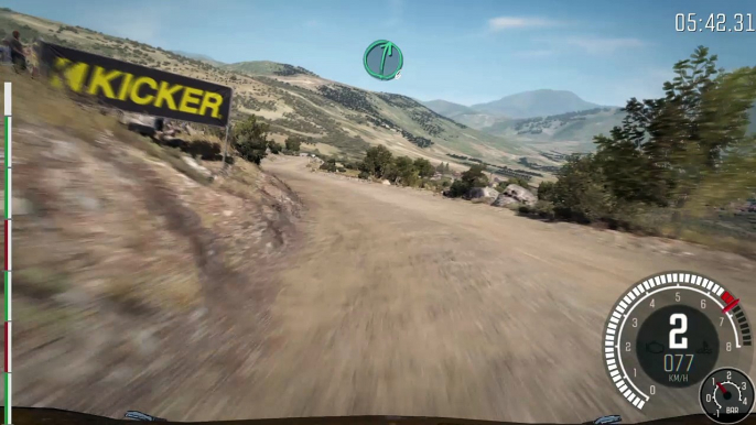 DiRT Rally PS4 Greece Stage 1 Kathodo Leontiou with Thrustmaster T150