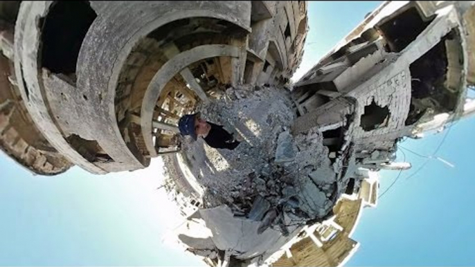 Homs in Ruins: 360 video of 'lifeless' Syrian city