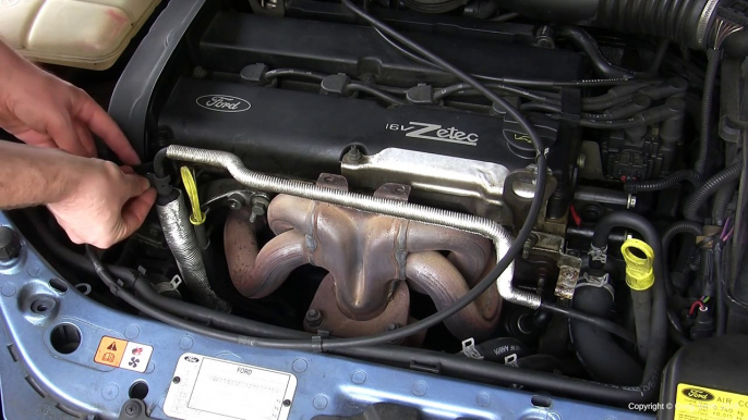 Simple how-to - Replace Ford Focus PCV valve & hose, blown rocker gasket #