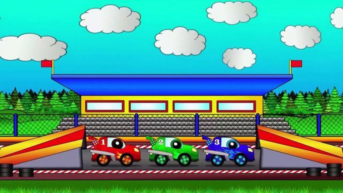 Cars cartoons. Lbers with  Helpy the truck. Cars racing cartoon. Educational vid