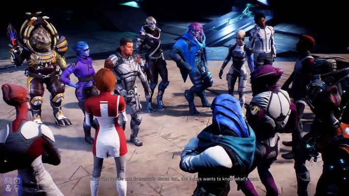 Mass Effect Andromeda Ending - Final Scene, Credits, Post-Credits Scene