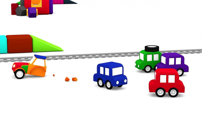 Cartoon Cars - LEARN SHAPES