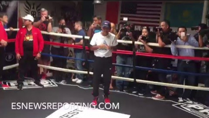 p4p #1 CHOCOLATITO LIGHT SHADOW BOXING - EsNews Boxing