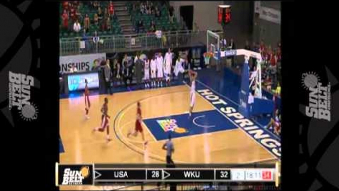 03/09/2013  Western Kentucky vs South Alabama Men's Basketball Highlights