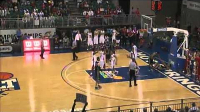 03/08/2013 North Texas vs Louisiana Lafayette Men's Basketball Highlights