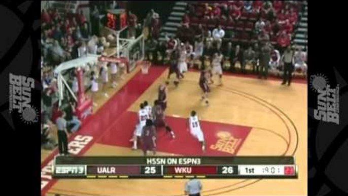 01/19/2012 Arkansas Little Rock vs Western Kentucky Men's Basketball Highlights