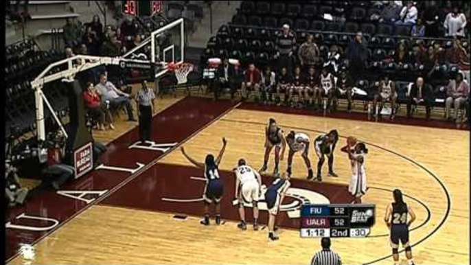 01/12/2013 FIU vs Ark Little Rock Women's Basketball Highlights