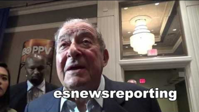 Bob Arum On Mayweather vs Broner - I DONT LIKE ADRIEN BRONER! EsNews Boxing