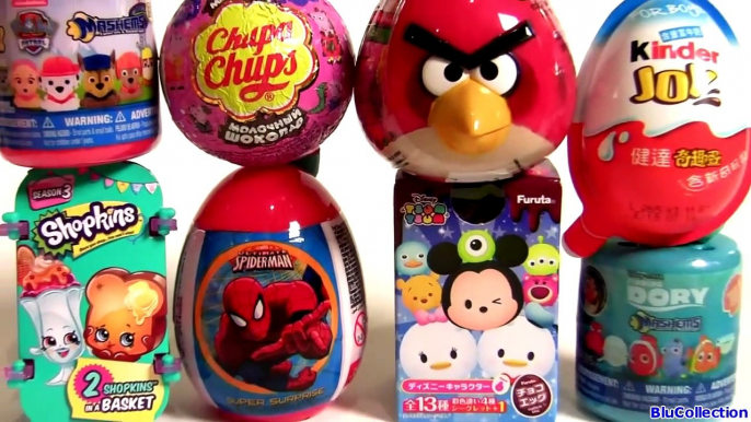 Toy Surprises Chupa Chups Peppa Pig Kinder Joy Disney Tsum Tsum Finding Dory Mashems-9