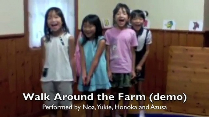 Great Classroom Song! - Walk Around the Farm! - by ELF Learning-tI9N1JO