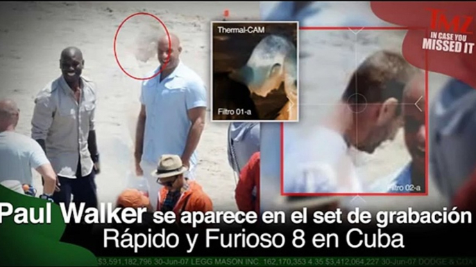 Fantasma de Paul Walker se aparece en el set de grabación Rapido & Furioso 8 en Cuba