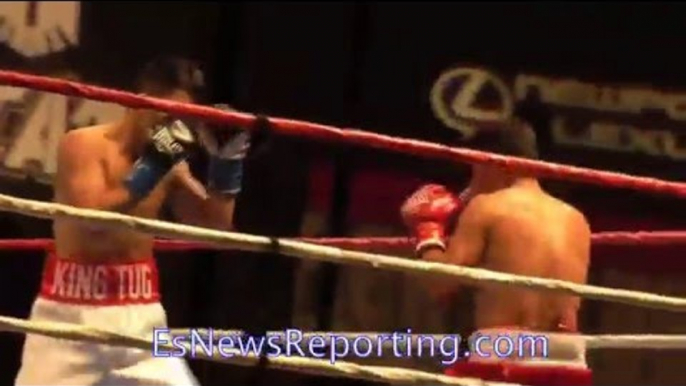 King Tug 1st round - EsNews Boxing