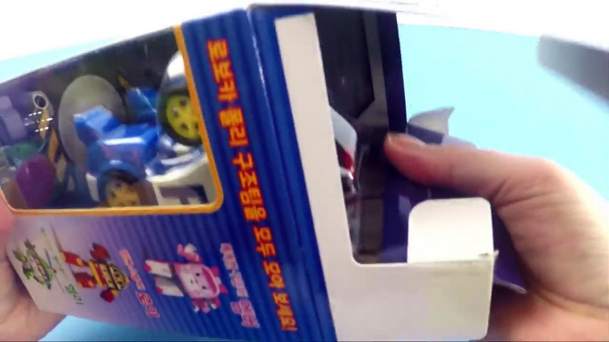 TOY UNBOXING - Robocar Poli Toy _ Deluxe Transformer Blue Robot Police Car _ Toyshop - Toys For Kids