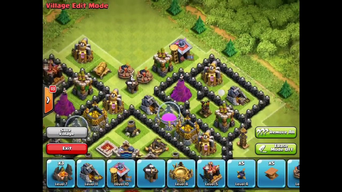 Clash Of Clans - Town Hall 9 (Th9) Best War Base Anti 2 Star 2016 + Build & Replay