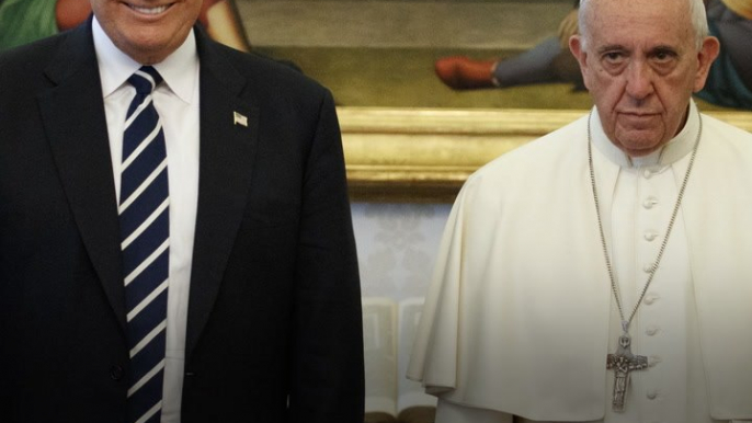 Donald Trump just met Pope Francis [Mic Archives]