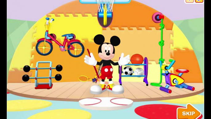 Pour des jeux enfants souris Mickey clubhouse mickeys mousekersize