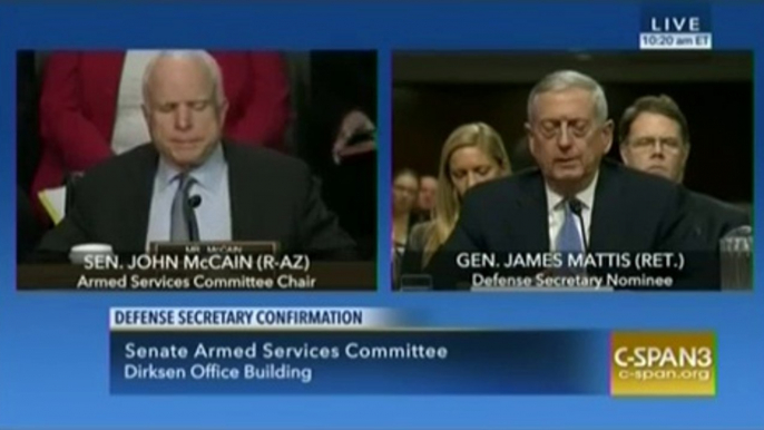 Defense Secretary Nominee General James Mattis Testifies at Confirmation Hearing-y-2cXpjrbzs