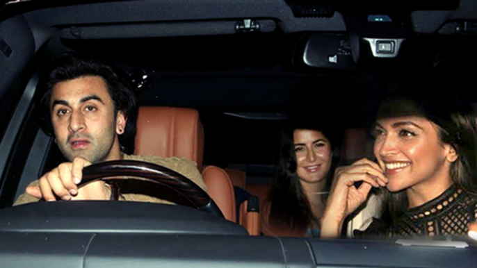 Ranbir Kapoor Parties With Exes Katrina Kaif & Deepika Padukone