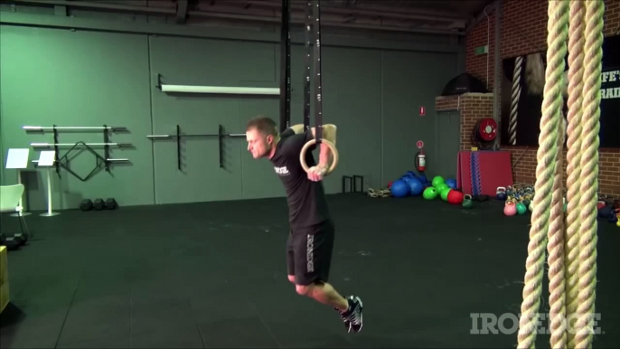 The Gymnastic rings Muscle Up Tutorial - Iron Edge