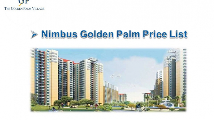 IITL Nimbus Golden Palm Floor plan