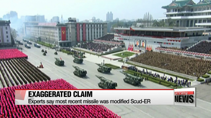 North Korea claims to develop precision guided missiles