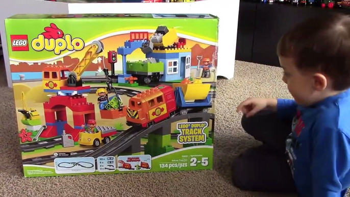 Thomas and Friends Wooden Railway _ Thomas Train and Lego Duplo Playt